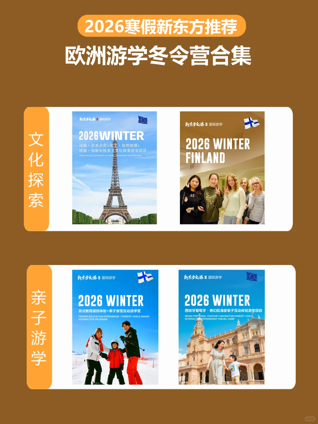 5-22岁寒假丨速码这份2026国际冬令营清单☝