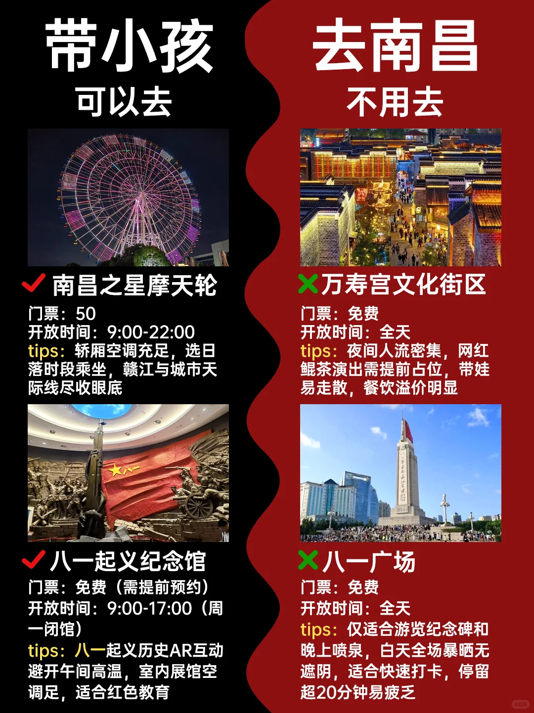 暑假带孩子玩南昌🔥3天避暑路线请锁死