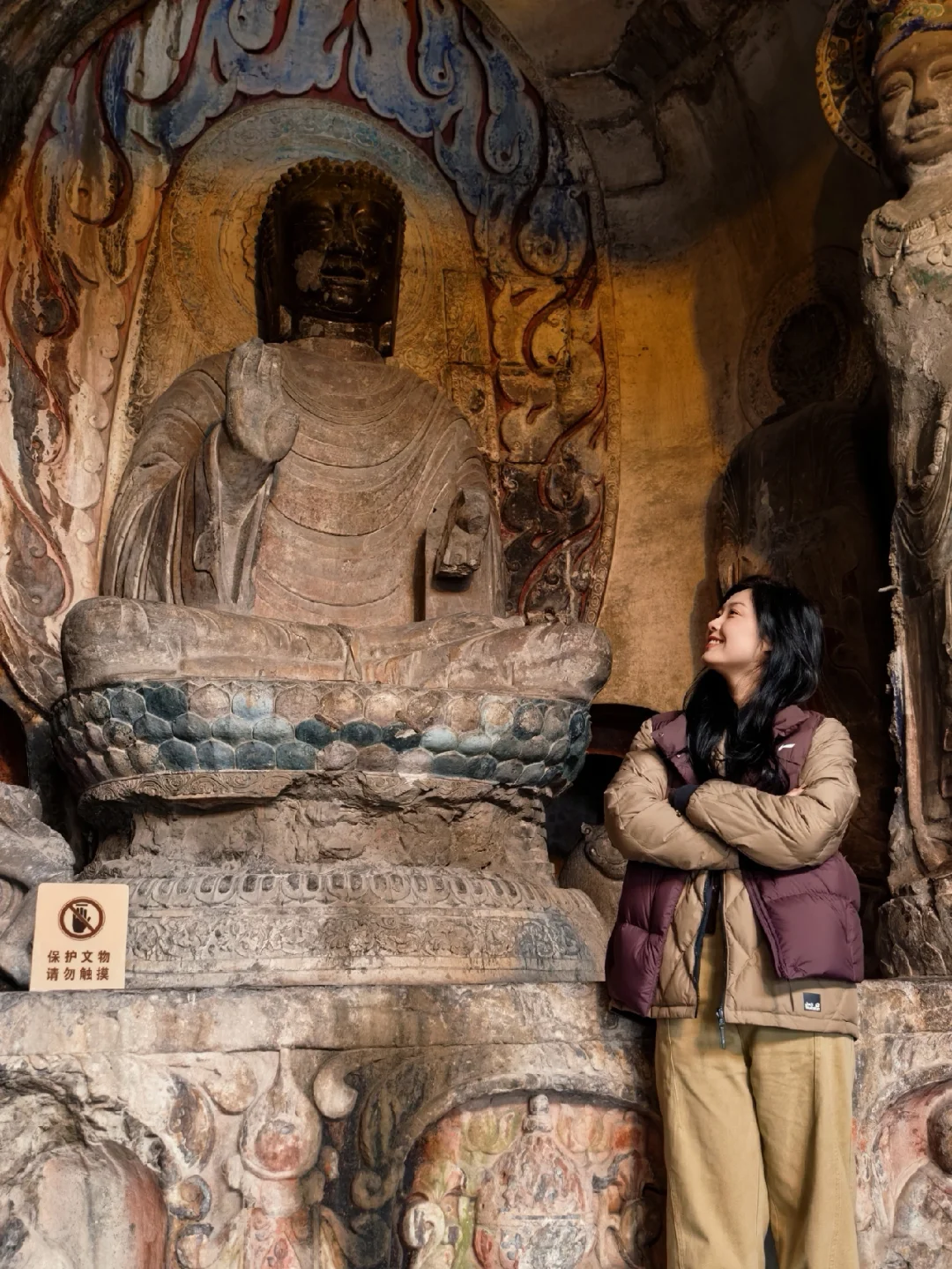 响堂山石窟，文物被盗撅的痛心