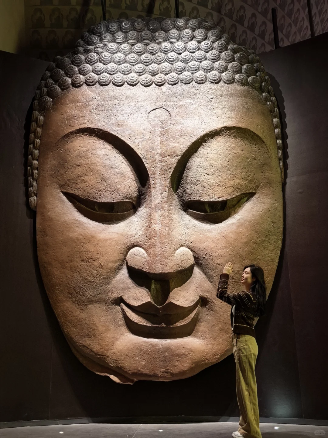 响堂山石窟，文物被盗撅的痛心