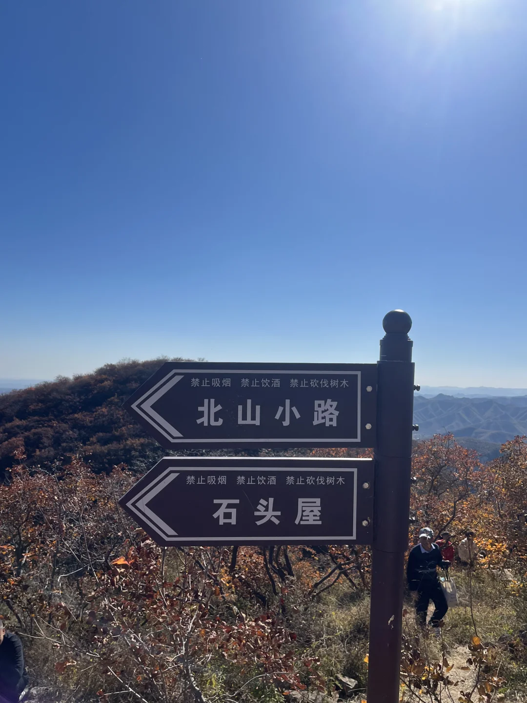 秋天一定要去沙河佛照山!!!🍁