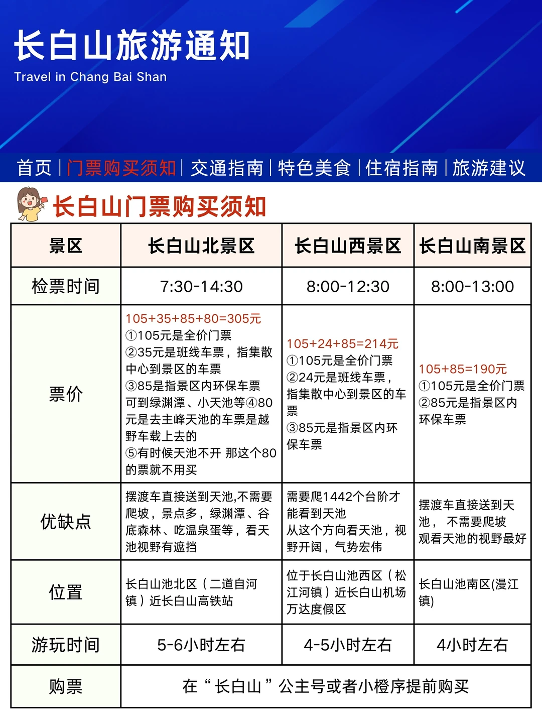 长白山刚发布的旅游通知！幸好提前看到了