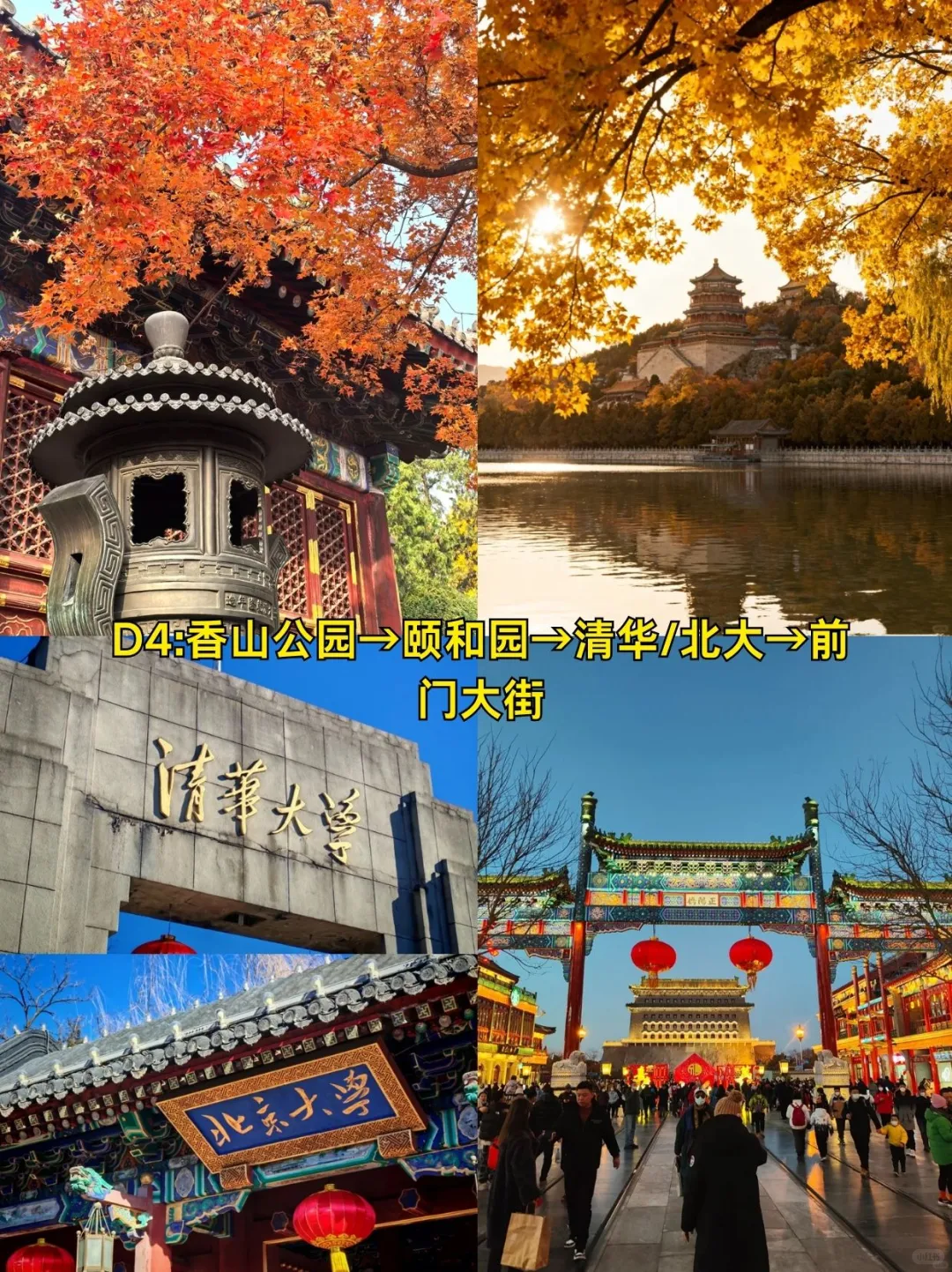 不知道怎么玩？五天四晚带你玩遍热门景点！