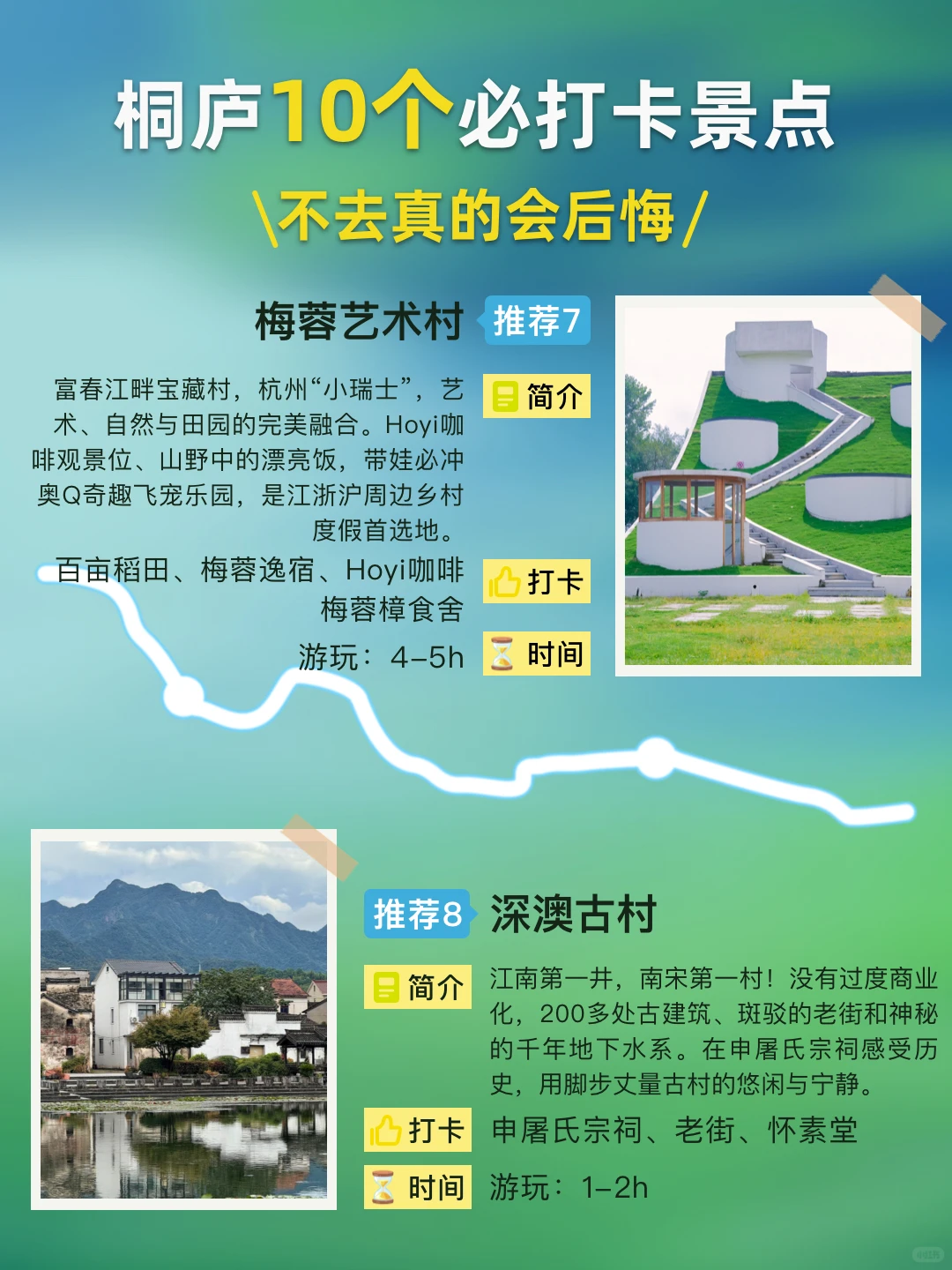 桐庐10个必打卡景点|不去真的会后悔‼️