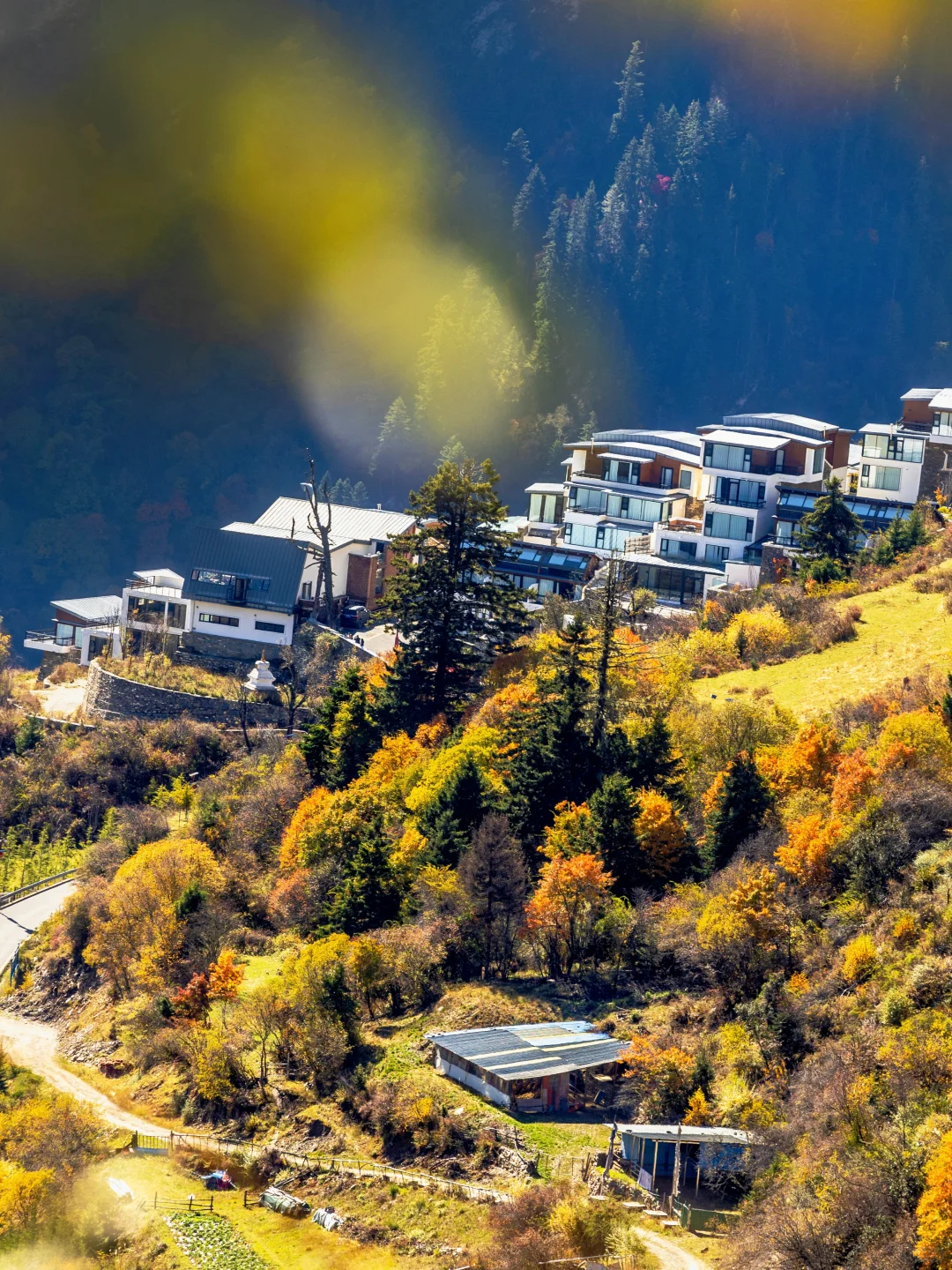 比九寨沟丰满20倍，这里的彩林是亚洲之蕞