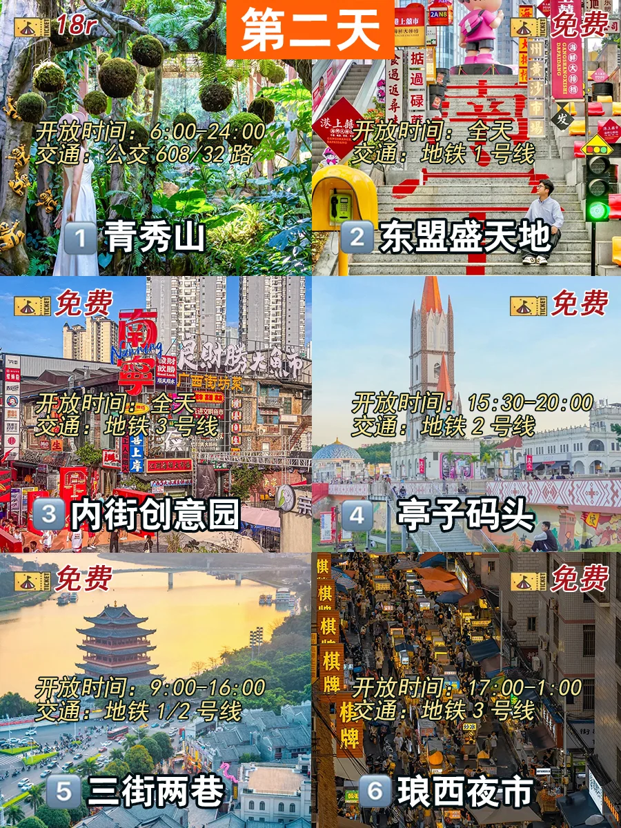 广西土著整理✅五天四晚懒人完整版攻略