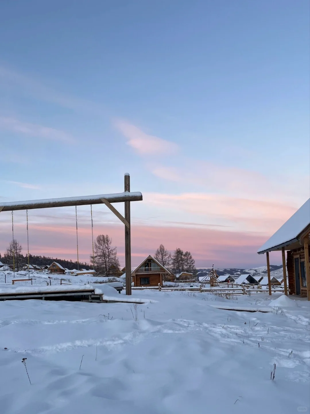 禾木11.18实况！一定要来冬天的阿勒泰，值得！