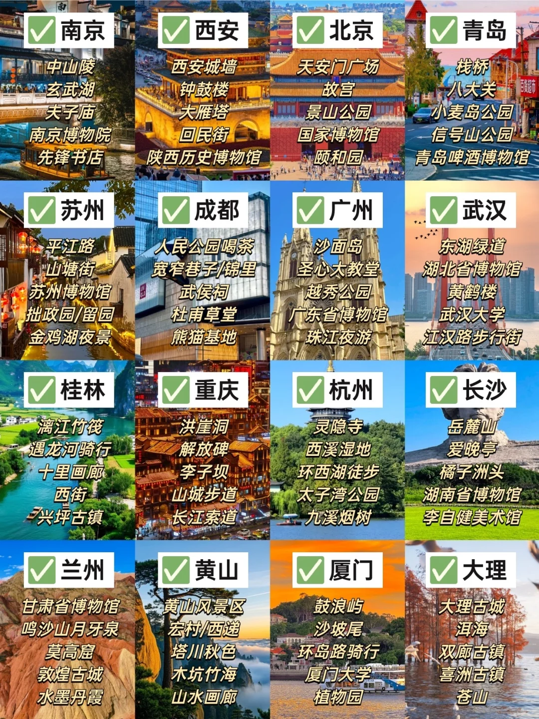 学生党必冲🔥16个宝藏穷游城市大揭秘！！