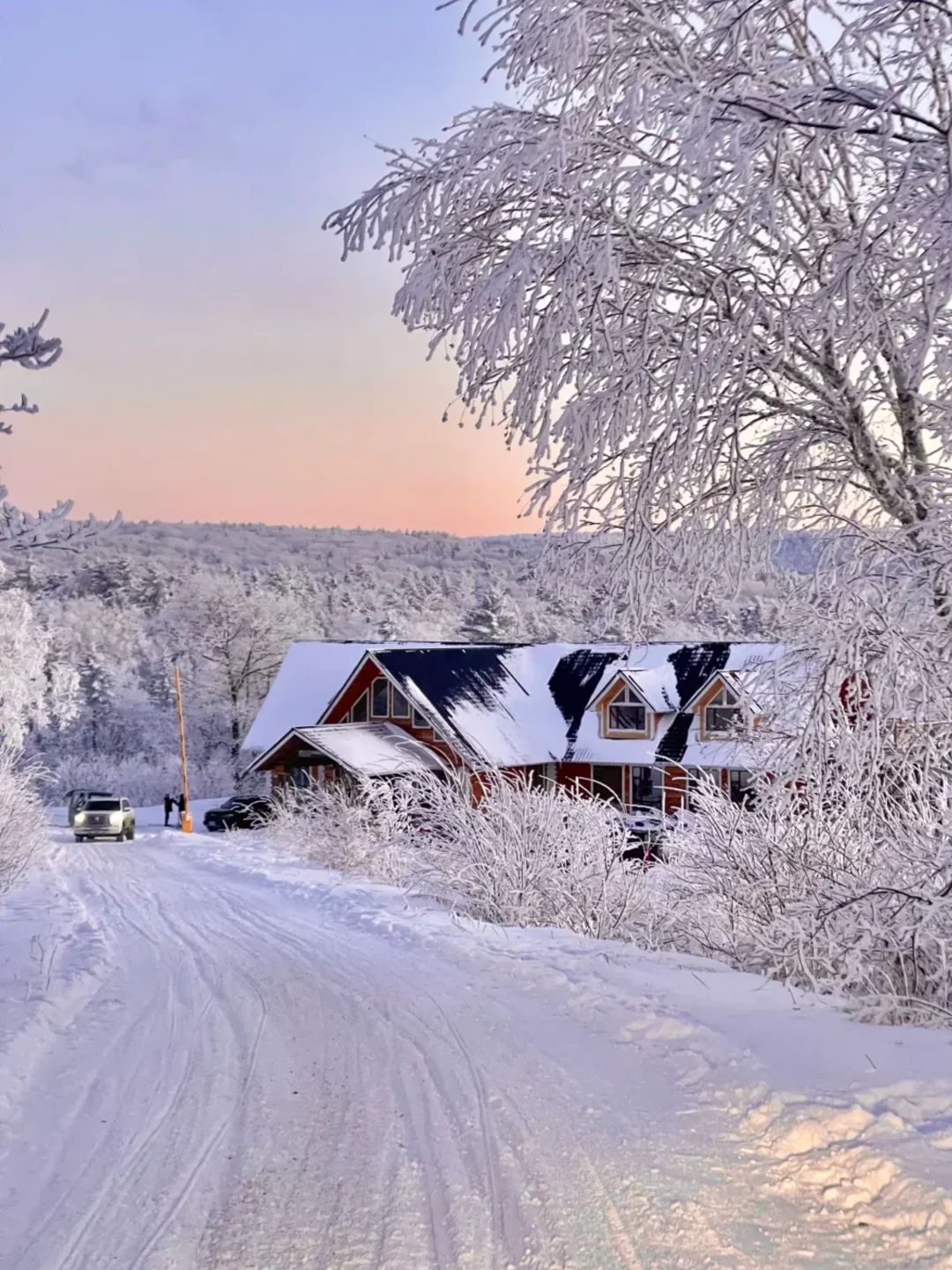 在国内！这长白山怎么长得和芬兰似的❄️