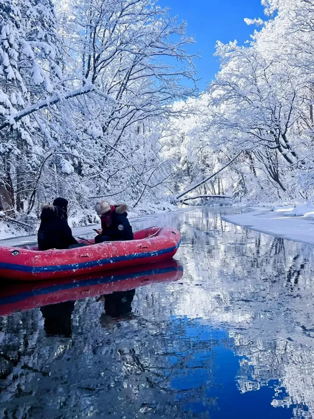 在国内！这长白山怎么长得和芬兰似的❄️