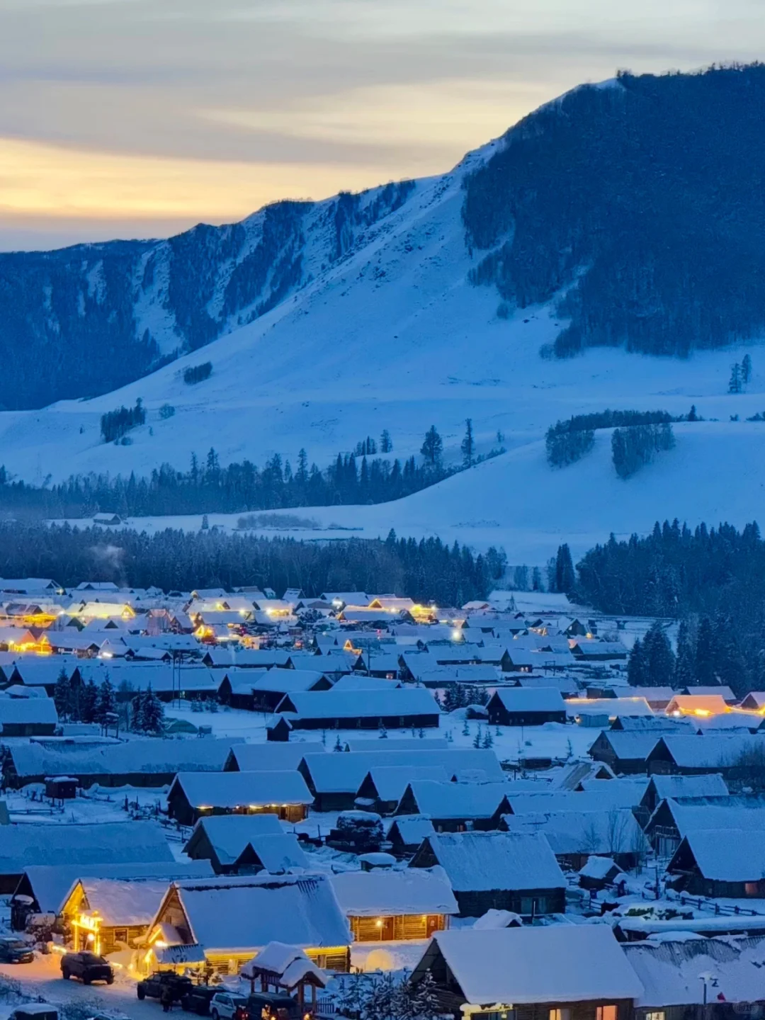 禾木11.18实况！一定要来冬天的阿勒泰，值得！