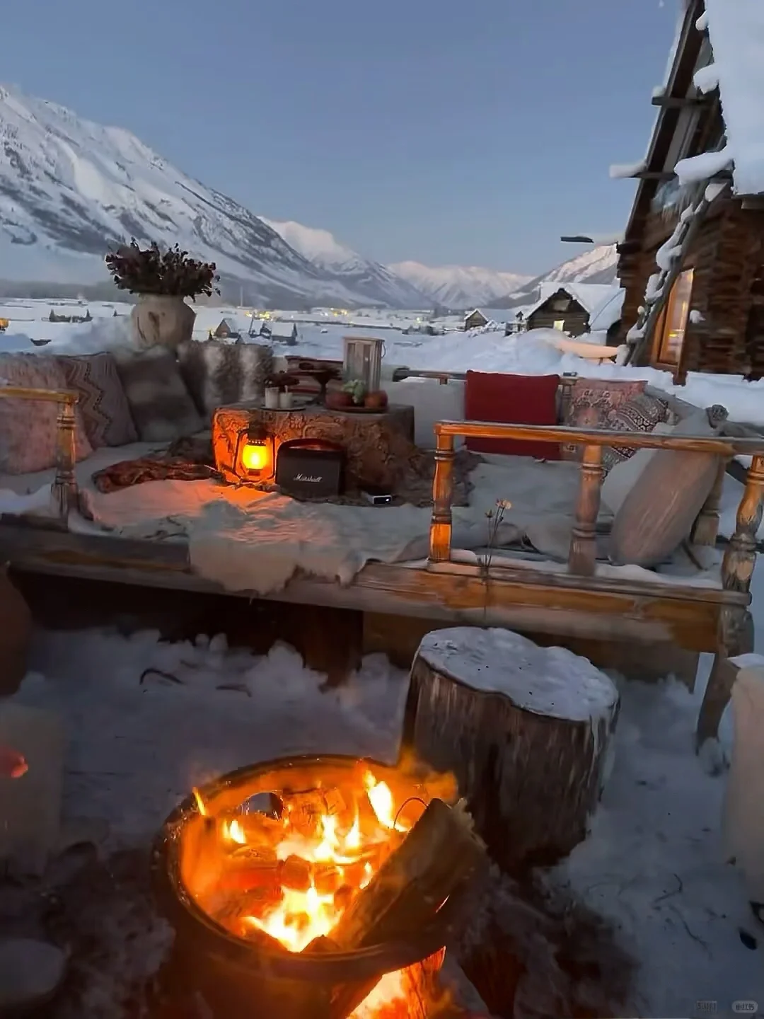 禾木11.18实况！一定要来冬天的阿勒泰，值得！