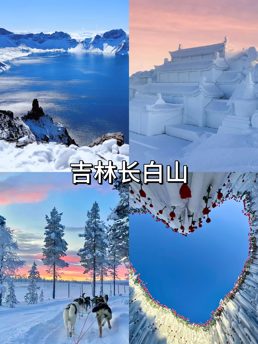 国内冬季赏雪天花板‼️看看你去过哪几个