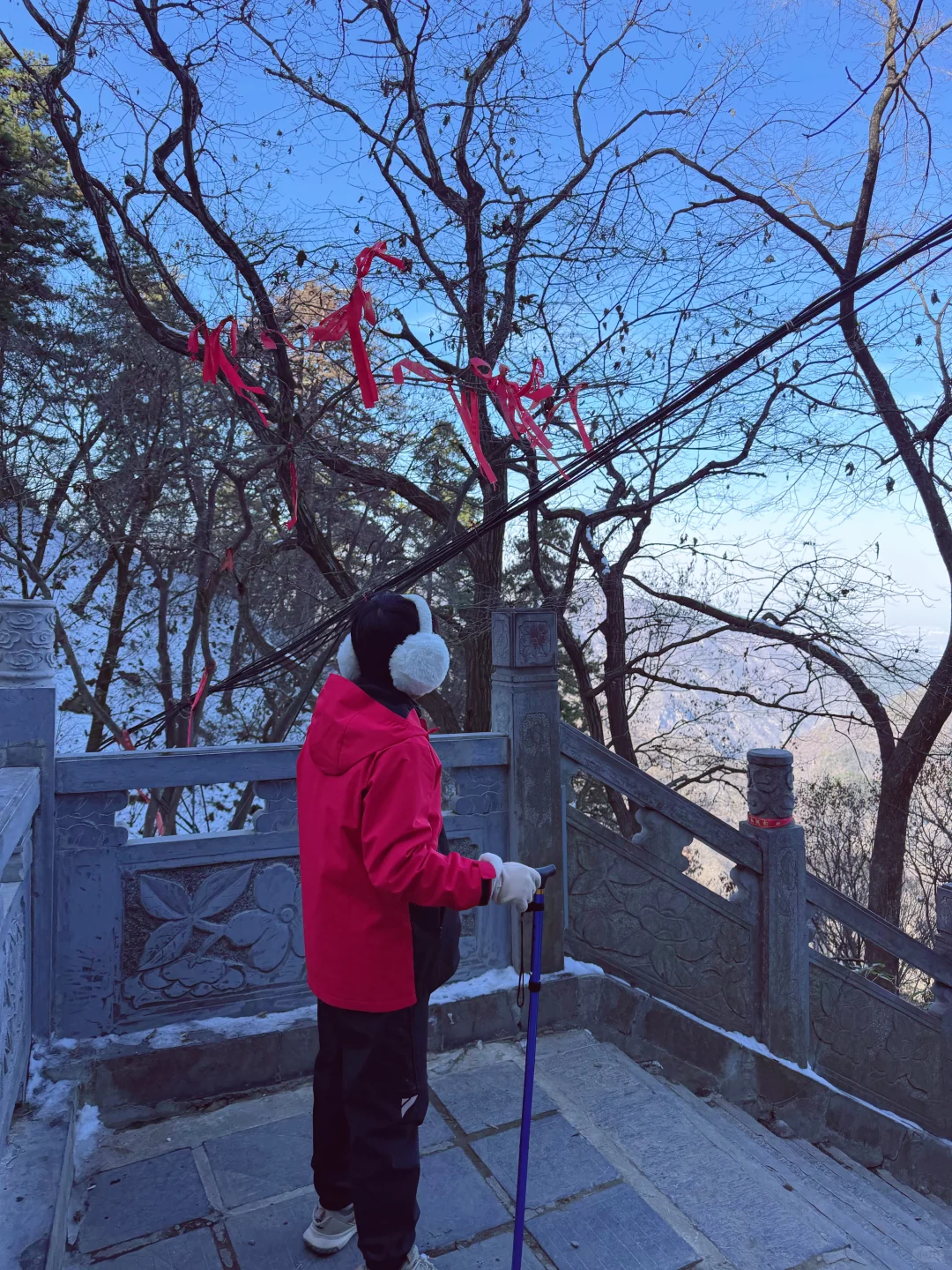 终南山•南五台可以看雪玩雪啦✌️