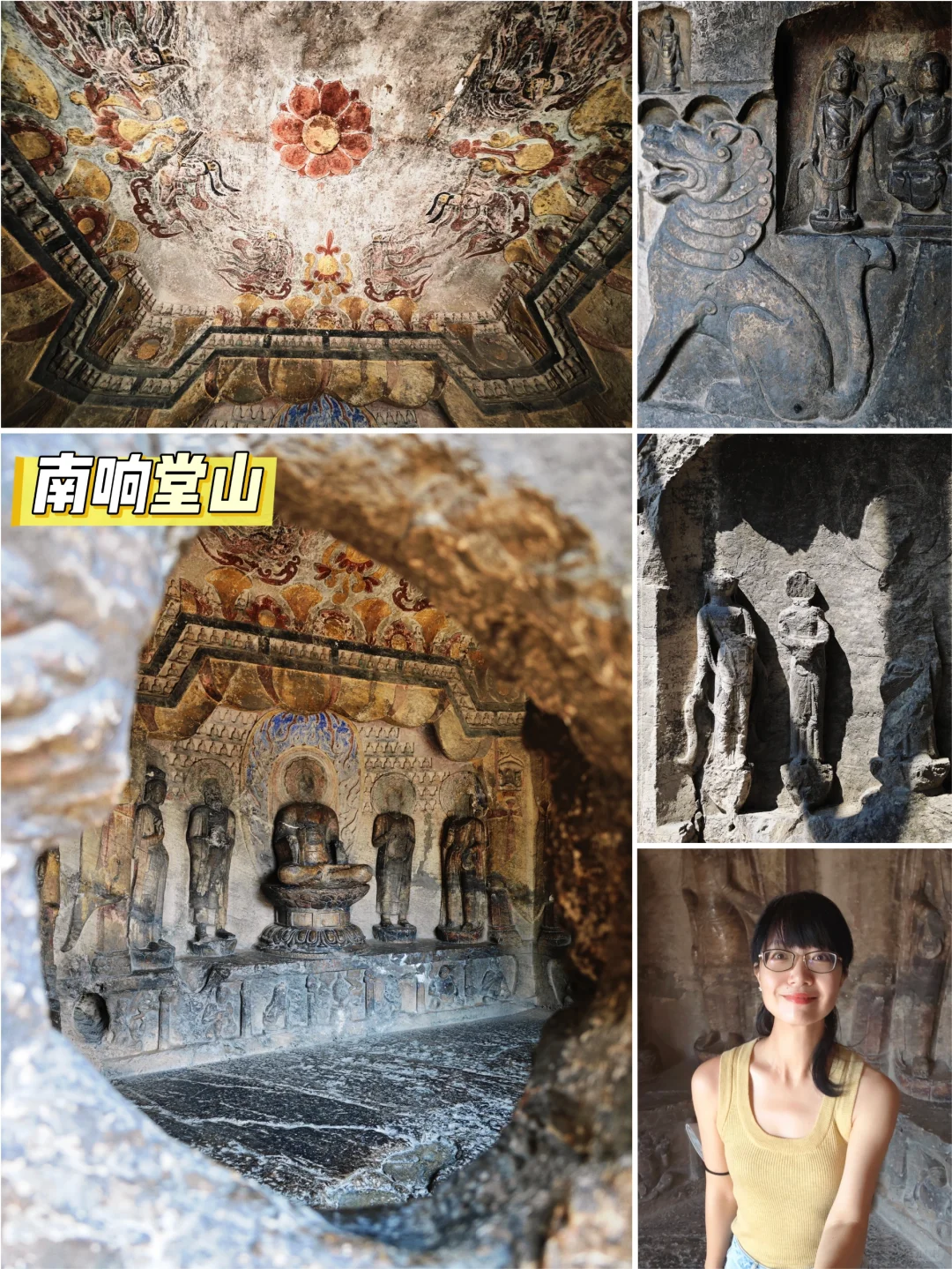 响堂山石窟 感受千年佛音 心痛文物流失