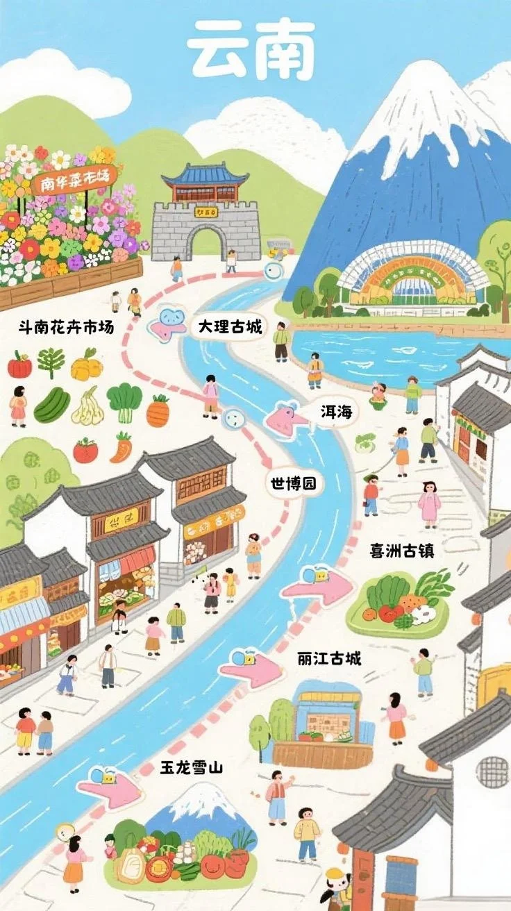 云南七日游不跟团攻略(文字版)