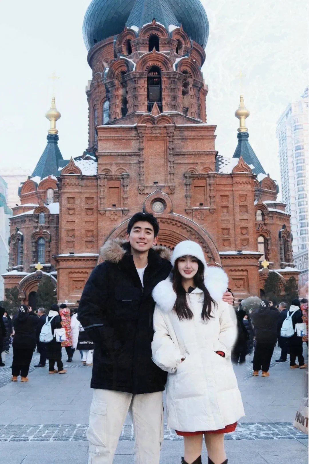 哈尔滨纯受罪已逃，和男友奔溃了