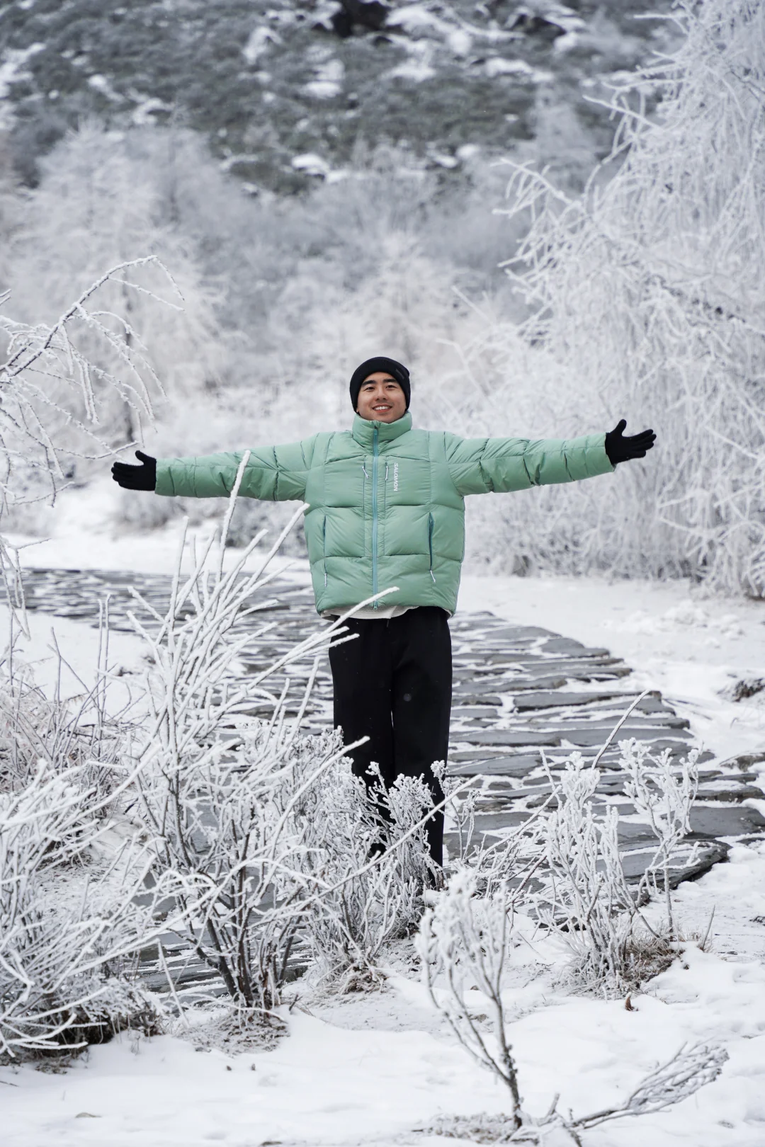 早晨的毕棚沟｜在燕子岩误入魔戒世界