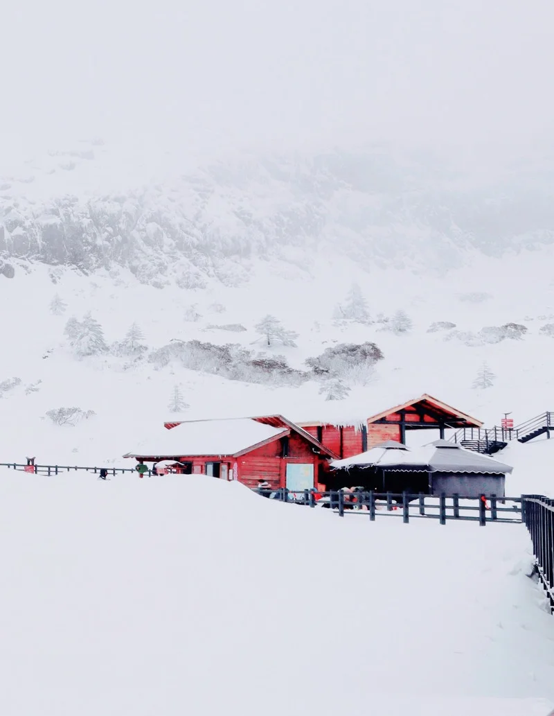 这是圣莫里茨?NO!这是祖国的昆明❄️!