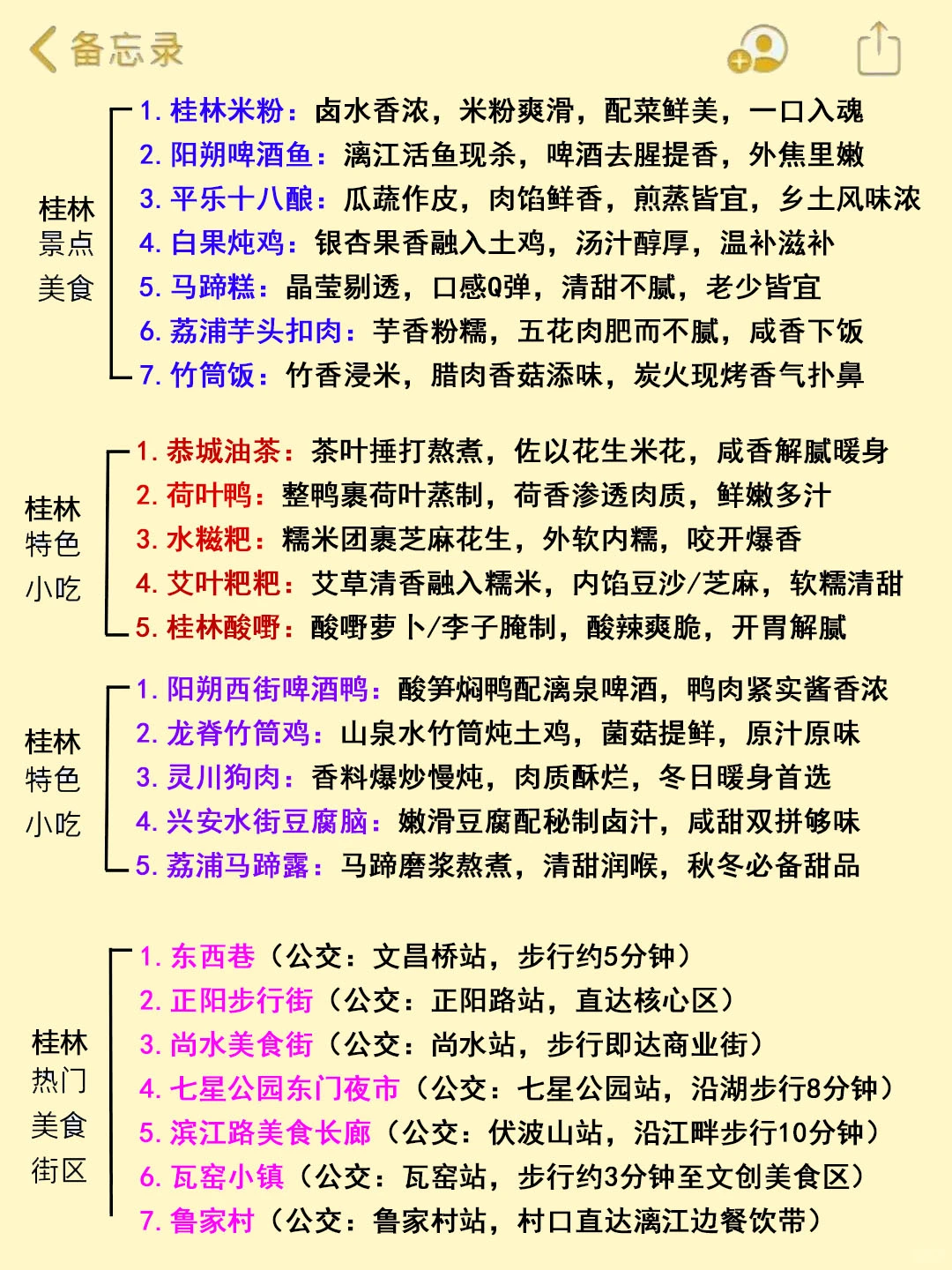 确定了！12 月去桂林…姐妹们码住这篇攻略