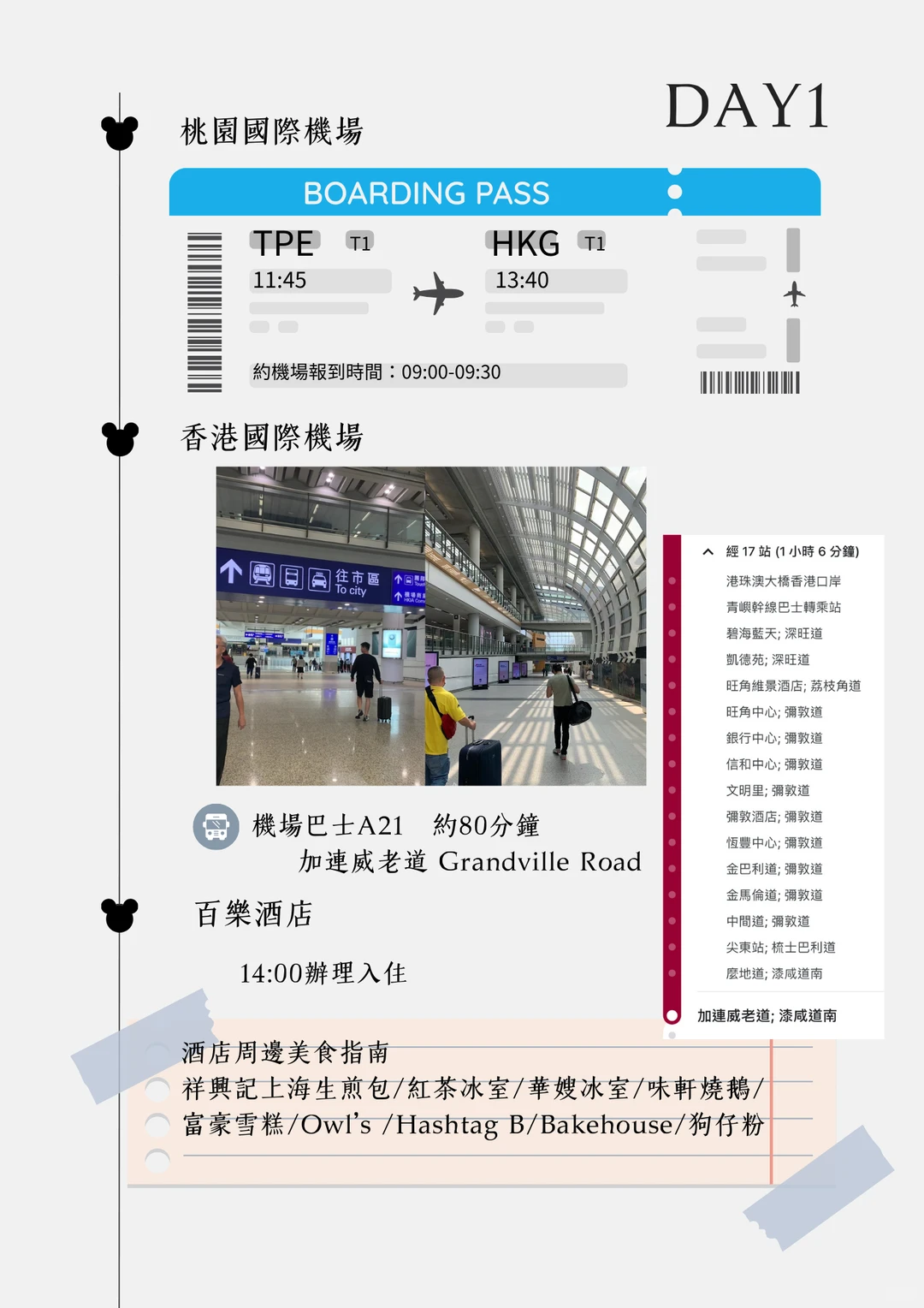 自製♥︎香港旅遊指南