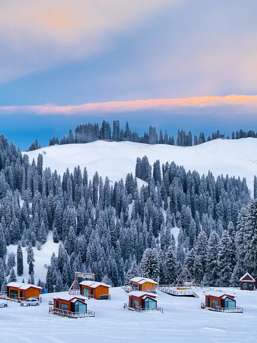 伊犁|冬日那拉提简直是i人天堂