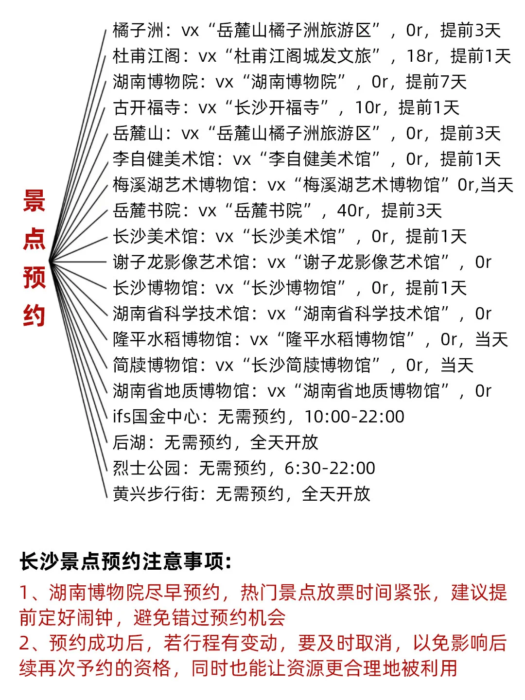 长沙会惩罚每一个不提前预约的人😭