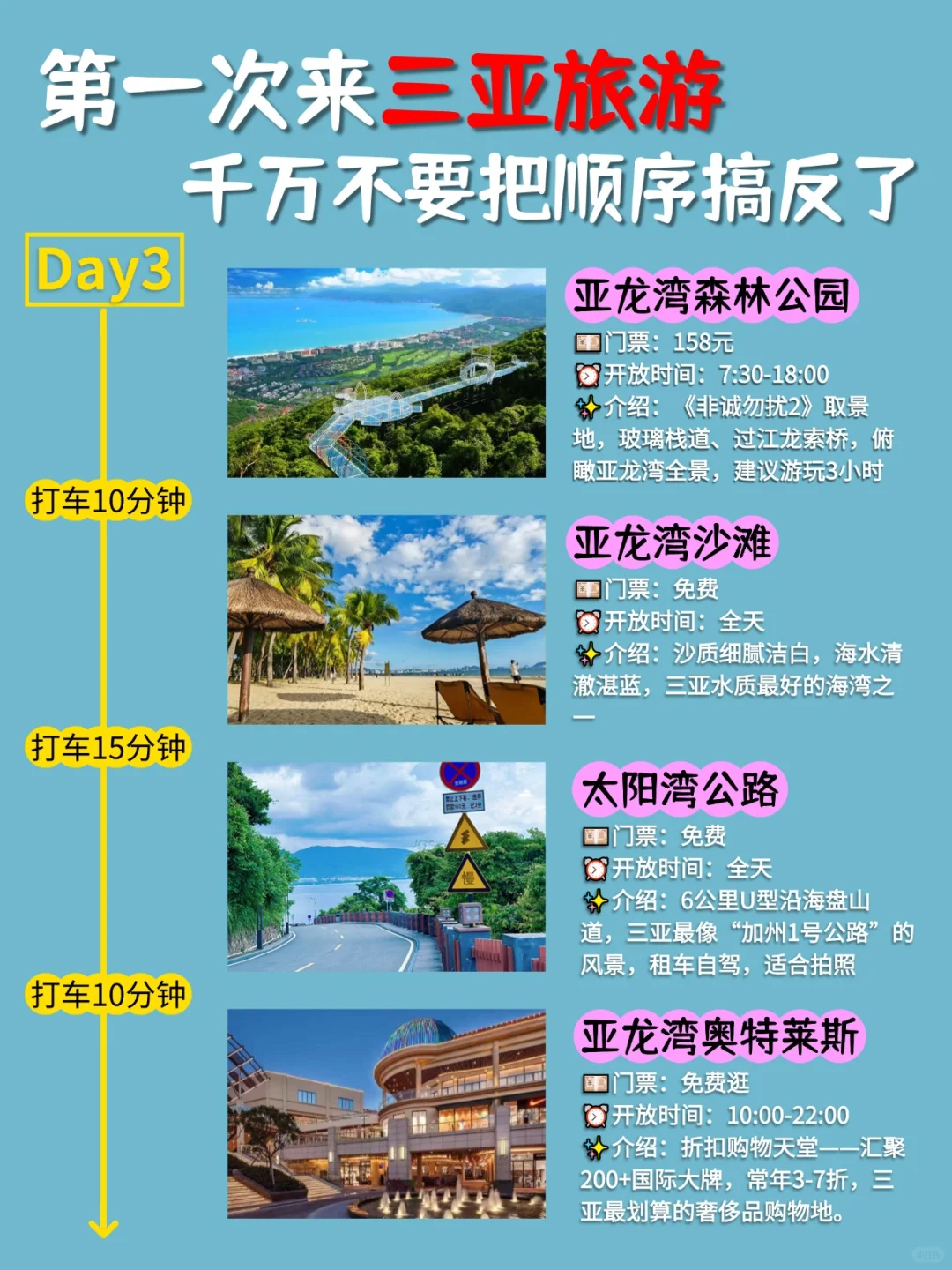 这才是旺季来三亚的正确打开方式‼️别玩错了