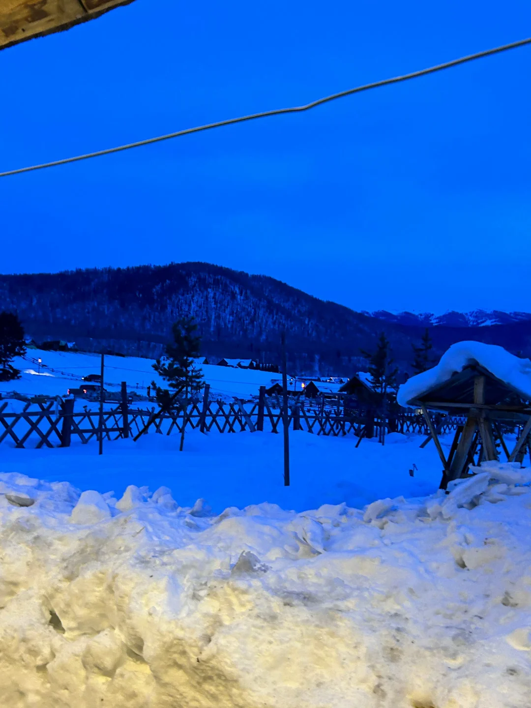 阿勒泰去年12月实拍,😅尽早改行程吧