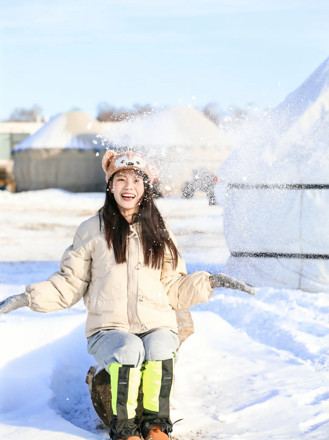北京出发🚗，乌兰布统溜娃玩雪保姆级攻略