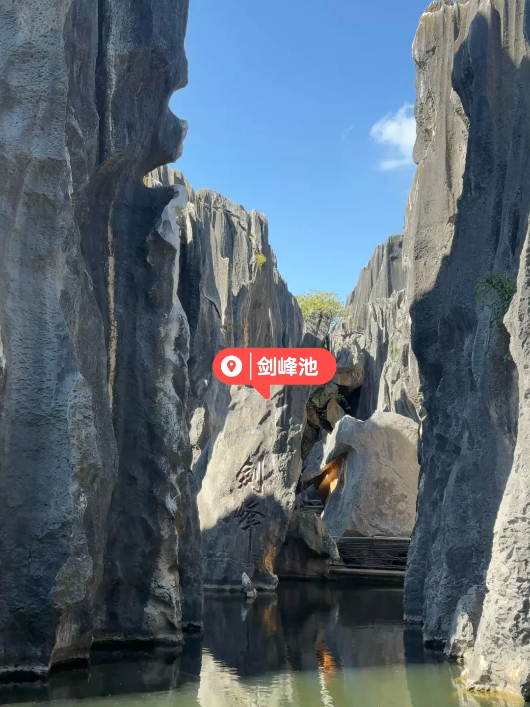 昆明|石林📍 钻进亿年石头缝里探险也太酷了