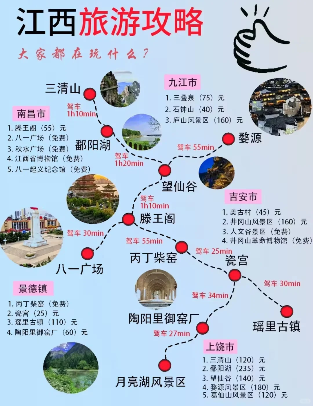 赶紧收藏！江西旅游必打卡景点