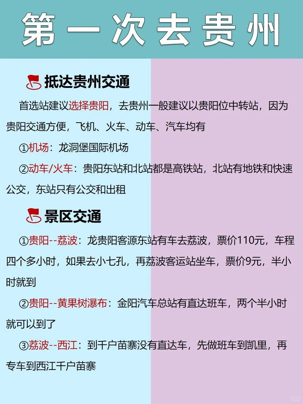 贵州旅游省钱畅玩攻略✅不允许还有人不知道