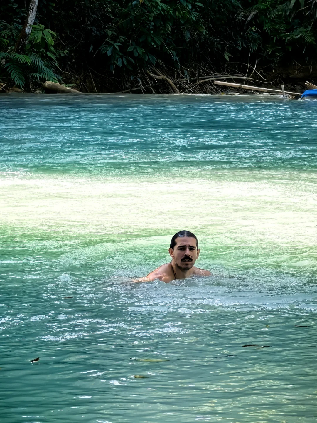 老挝，光西瀑布