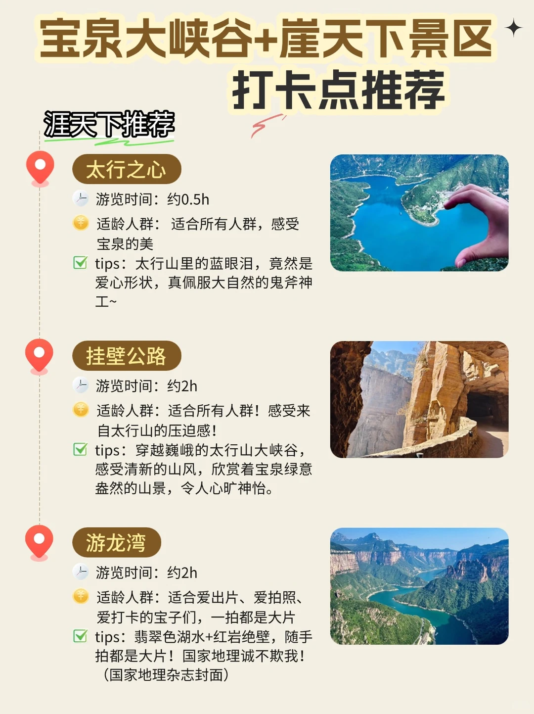 去宝泉!你必须知道的景点推荐