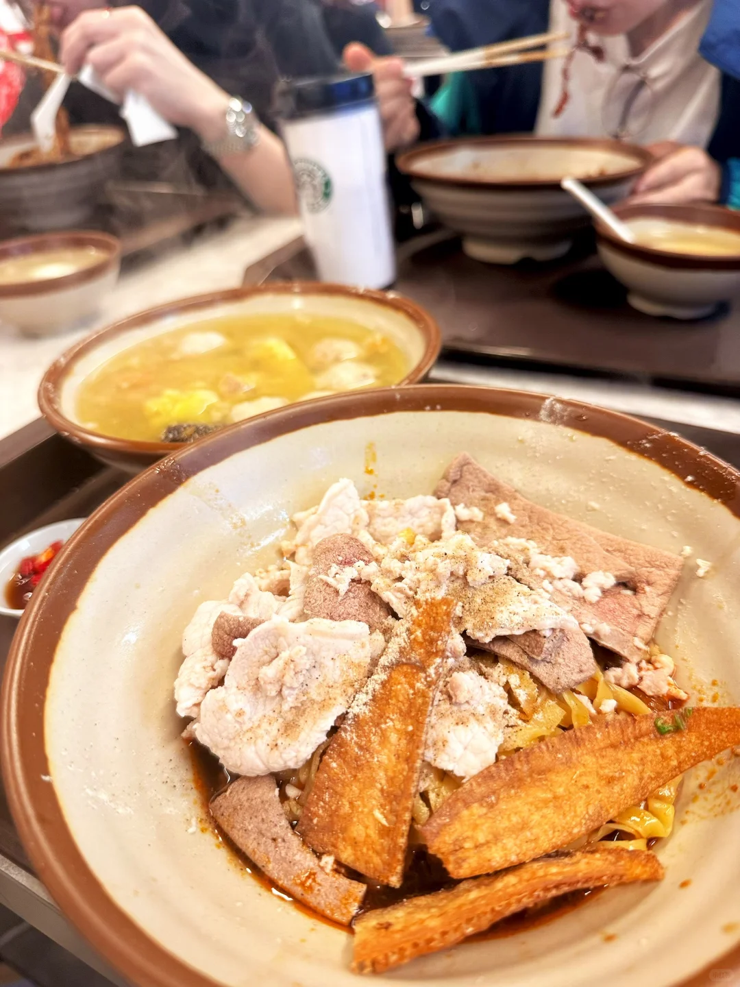 新加坡非米其林一星的大华肉脞面