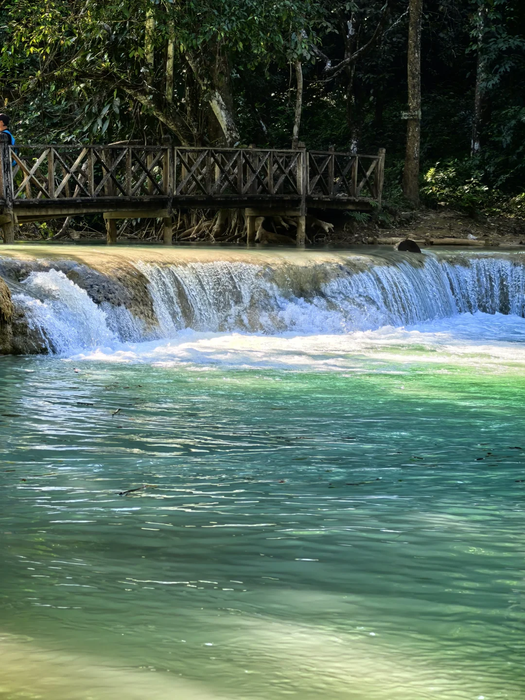 老挝，光西瀑布