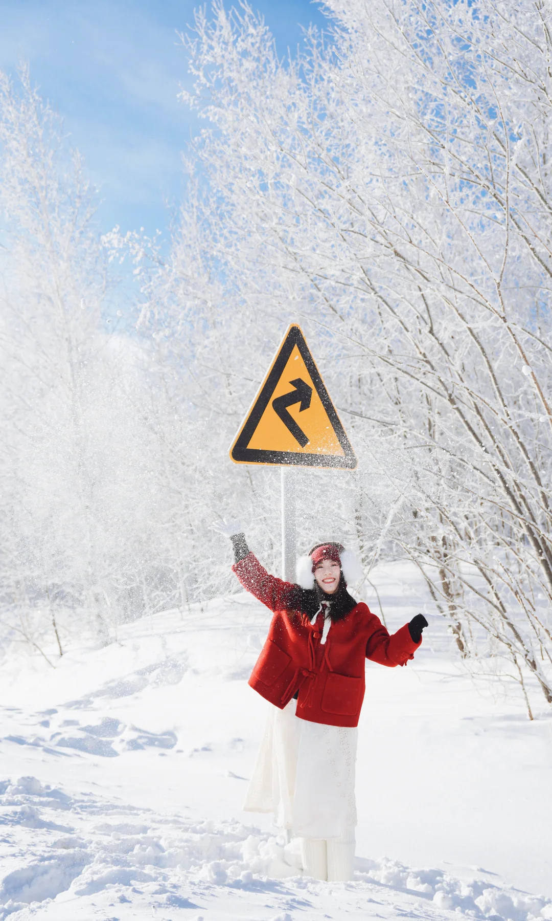 去啥国外！冬天内蒙才真封神❄️童话照进现实