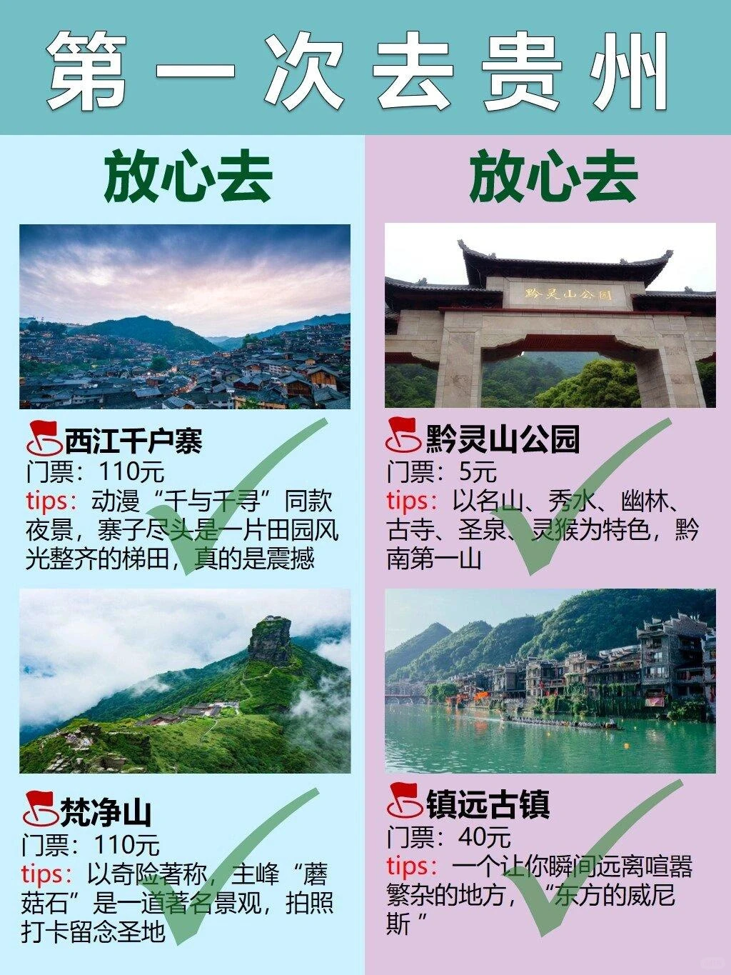 贵州旅游省钱畅玩攻略✅不允许还有人不知道