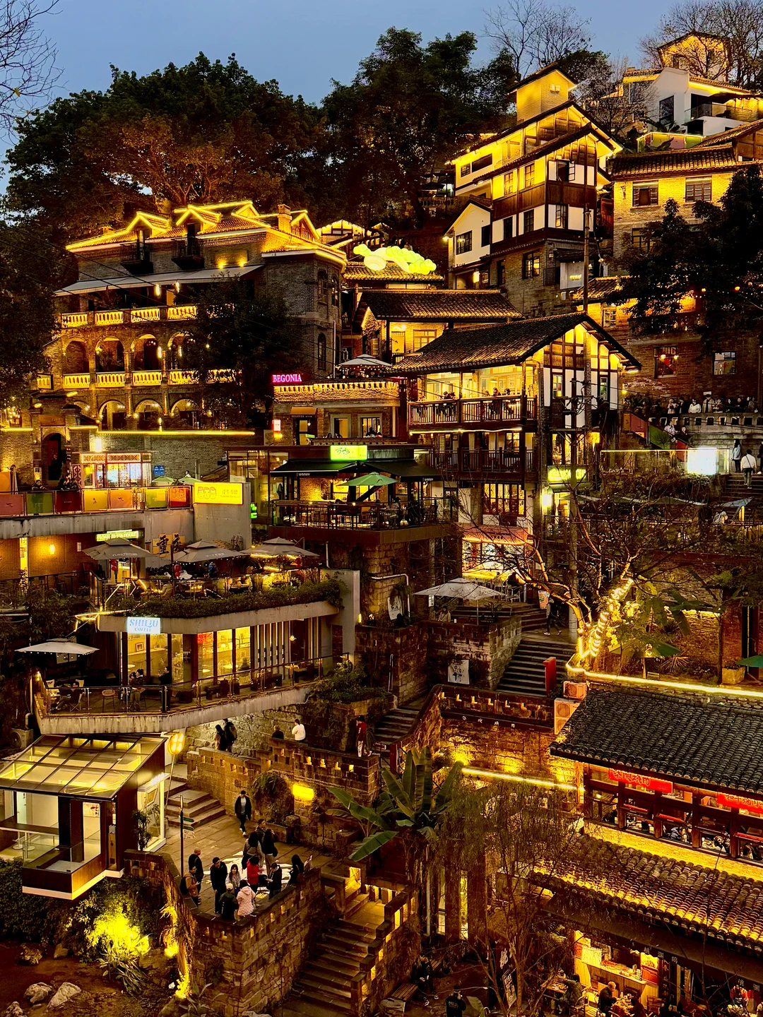 重庆的漂亮地方都是免费 附机位