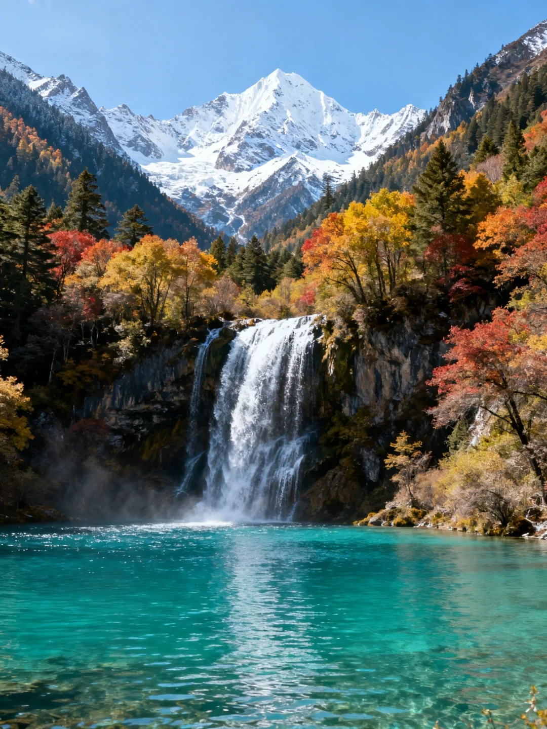 九寨沟,上帝打翻的调色盘🎨