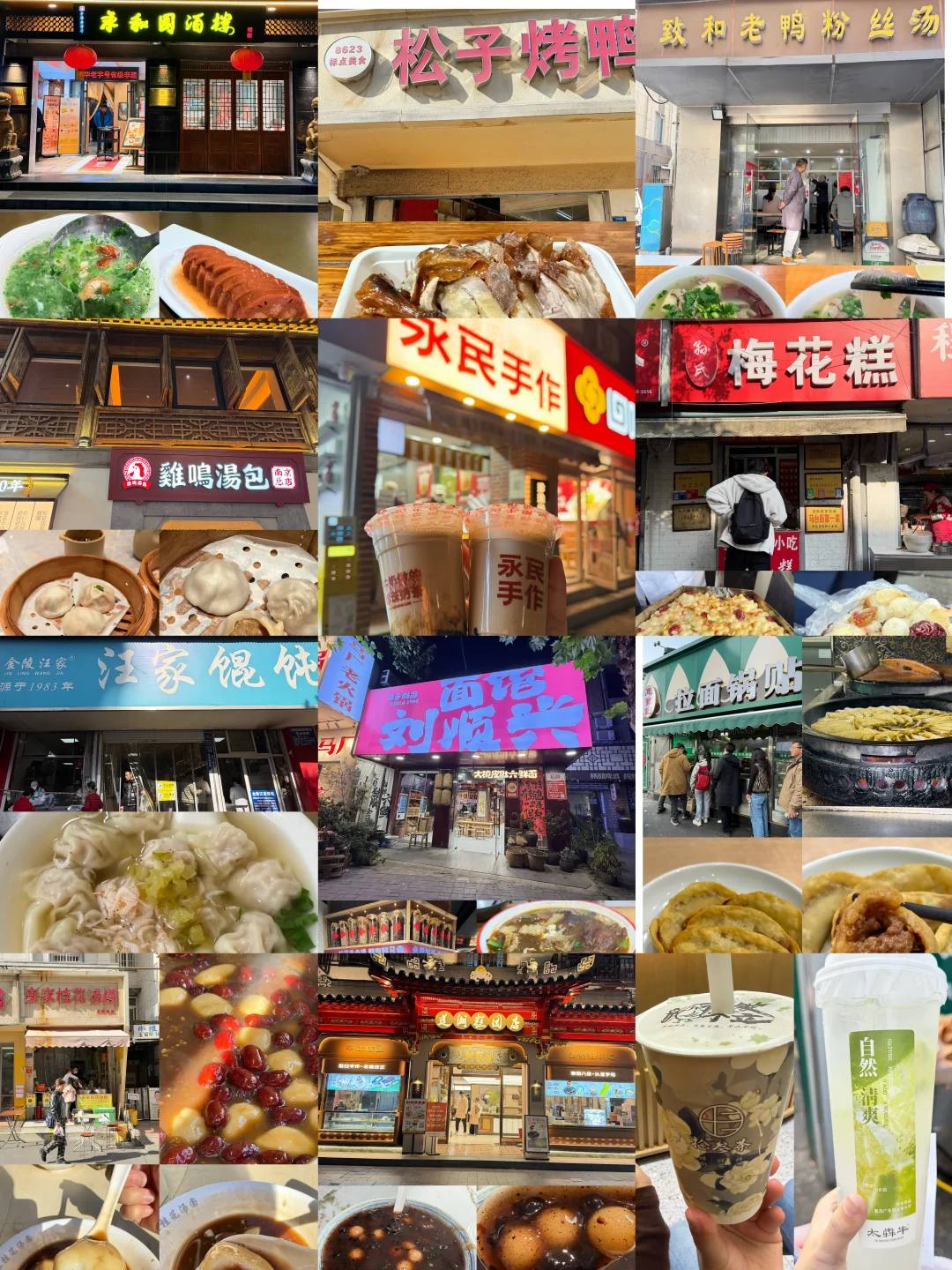 南京人带玩3天🍁附攻略🔥广东人哪见过深秋