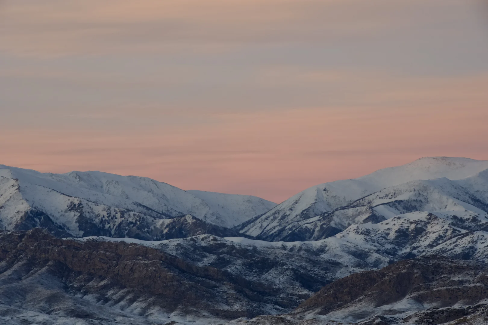 夕阳下的将军山、喀纳斯、白哈巴