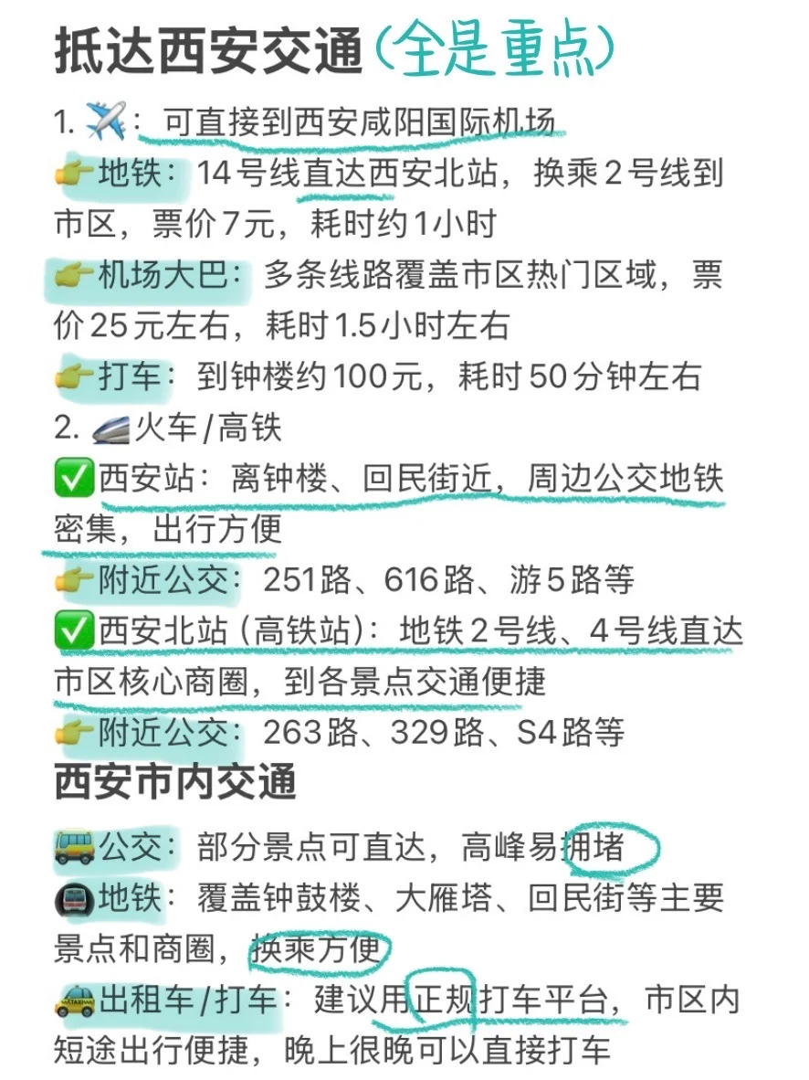 直接抄❗️J人做的西安旅游攻略太牛了🔥