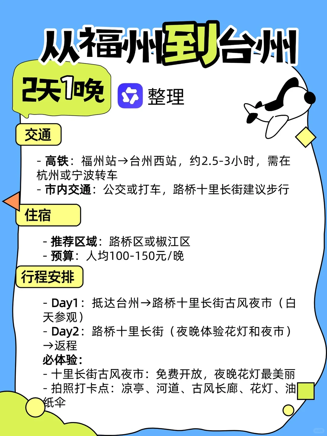 恋爱脑版本的旅行攻略它来啦