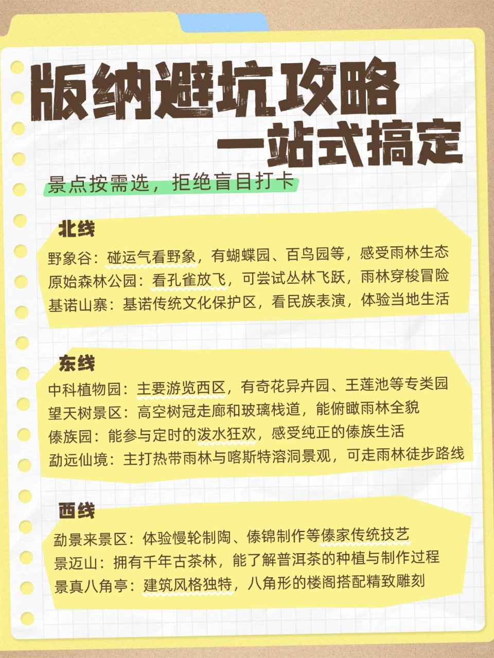 版纳保姆级攻略！吃住行玩全打卡✨