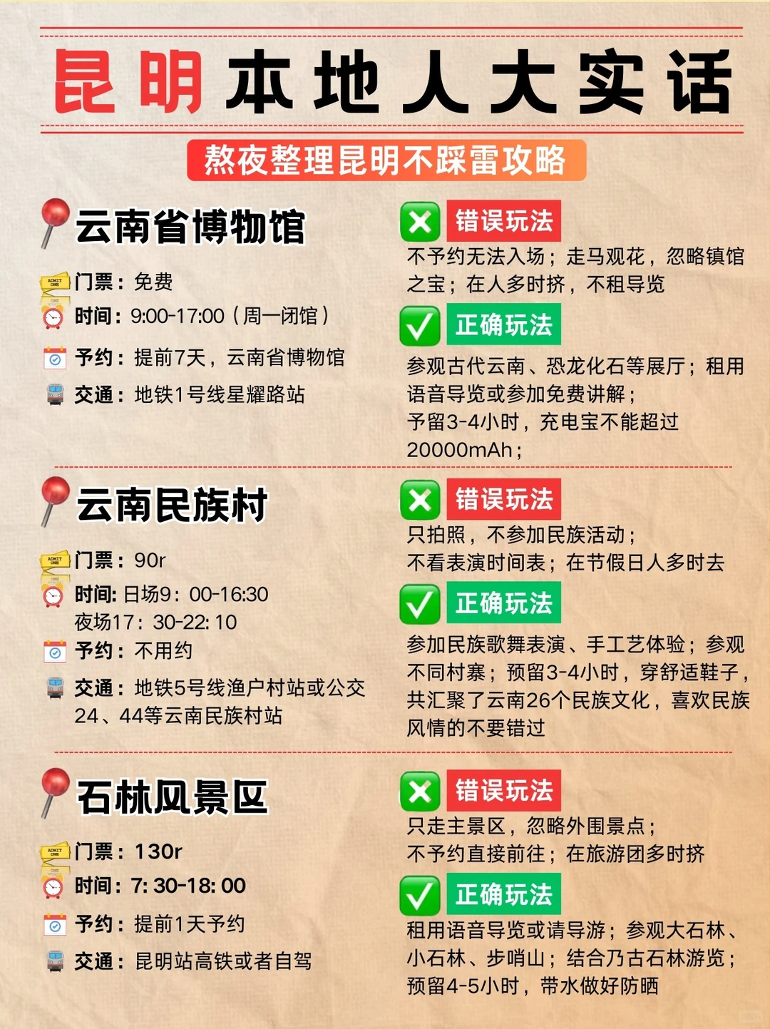 12-2月来昆明玩的!别怪我没提前告诉你!