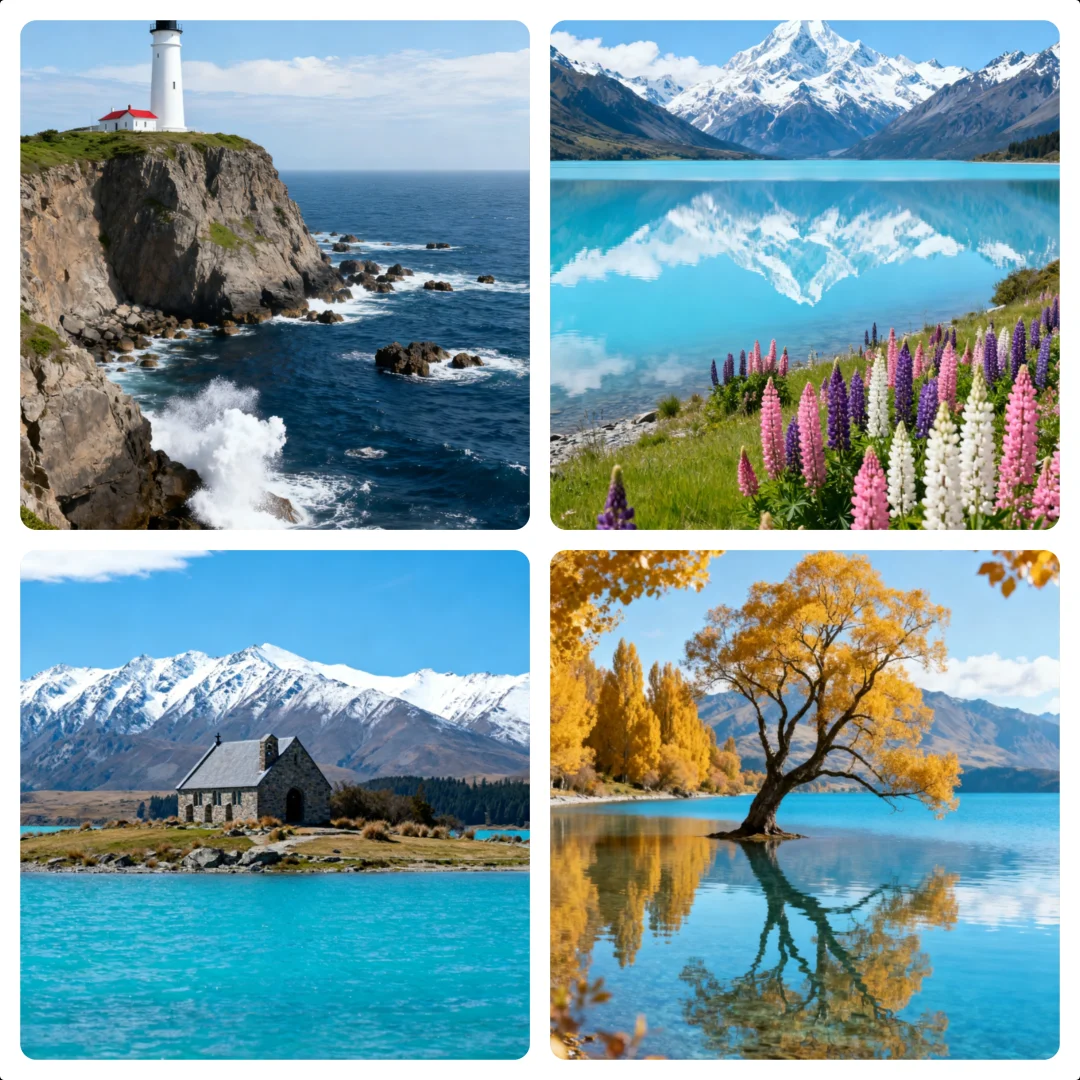 新西兰南岛必打卡10大景点+最佳季节🏔️