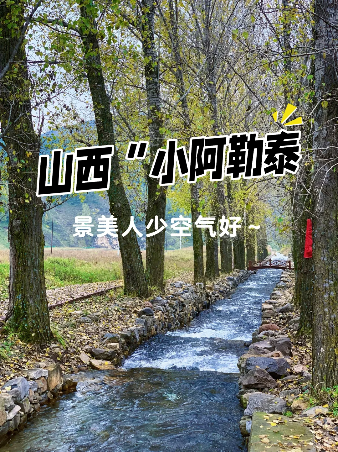 避开人潮！山西 “小阿勒泰” 人少景美🌲
