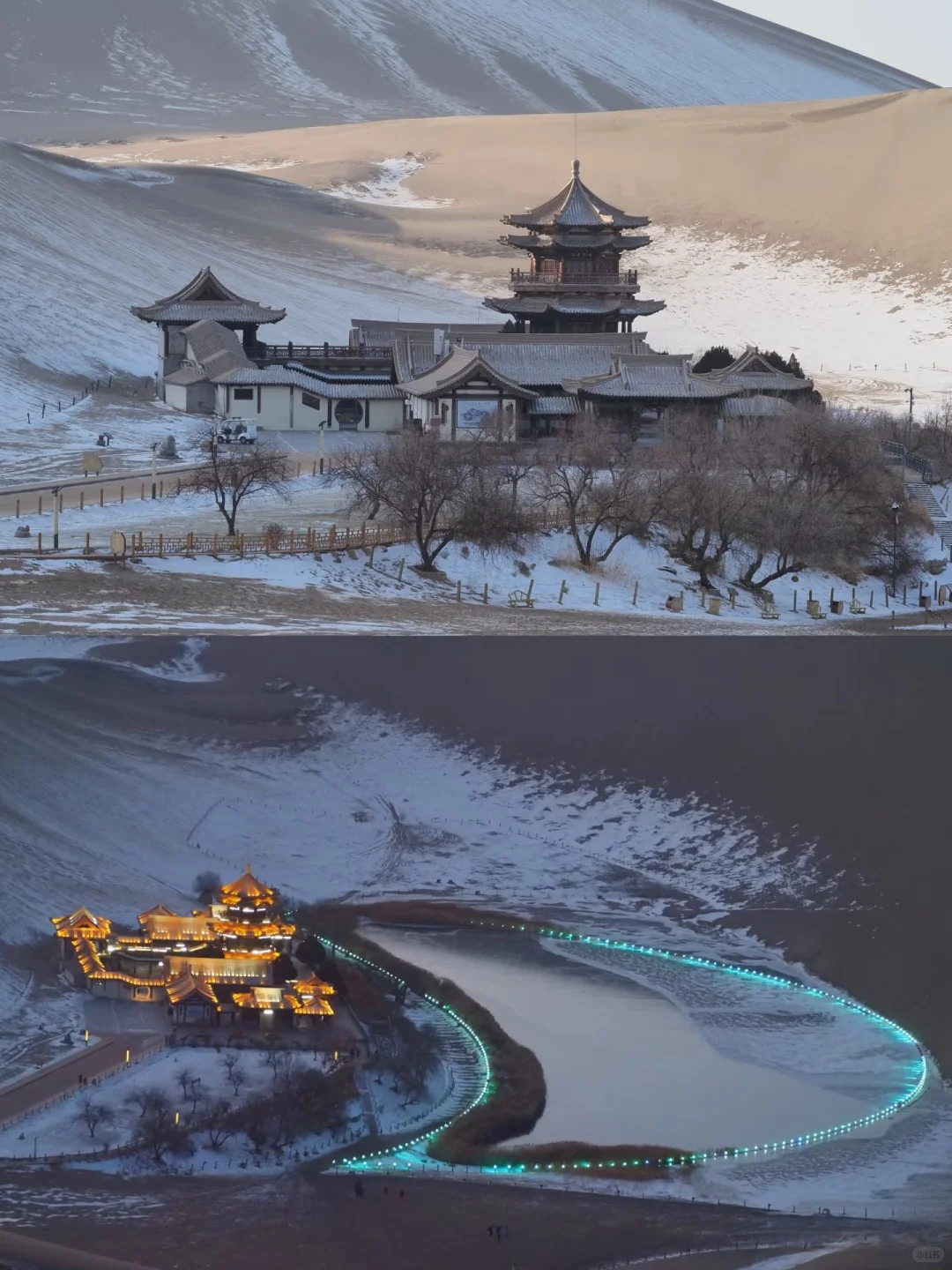 冬天去过敦煌后,才发现夏天去的真的血亏❗